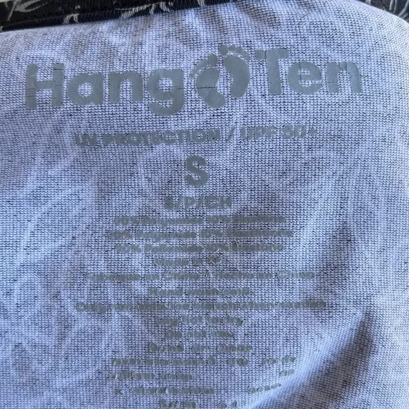 •Hang Ten• Ladies Long Sleeve Floral Sun Protection Top - Size Small - Picture 2 of 8